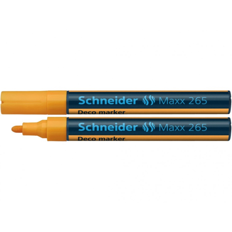 Scriere și corectare - Deco marker Schneider Maxx 265 portocaliu