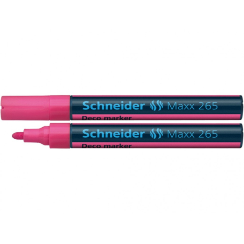 Scriere și corectare - Deco marker Schneider Maxx 265 roz