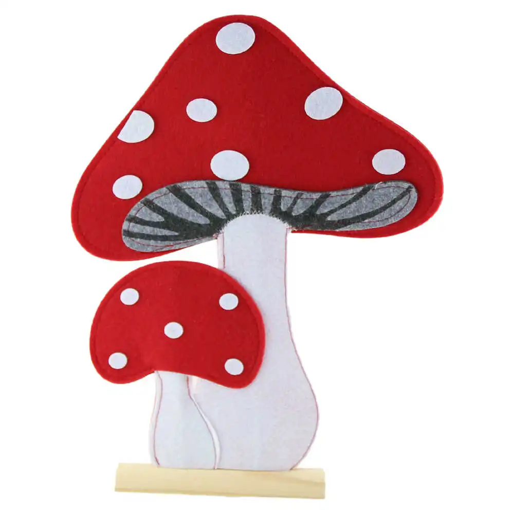 Noutăți Librăria Compas - Decor toamna ciuperca din pasla 40 cm