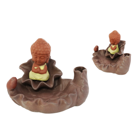 Conuri și betisoare parfumate - Decoratiune aromaterapie suport conuri si betisoare 11x13 cm