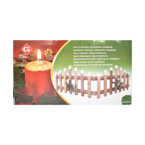 Decoratiune Craciun gard 90x25 cm [4]