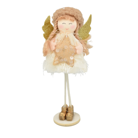 Noutăți Librăria Compas - Decoratiune Craciun ingeras 18 cm