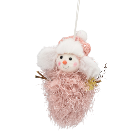 Noutăți Librăria Compas - Decoratiune Craciun om de zapada 13 cm