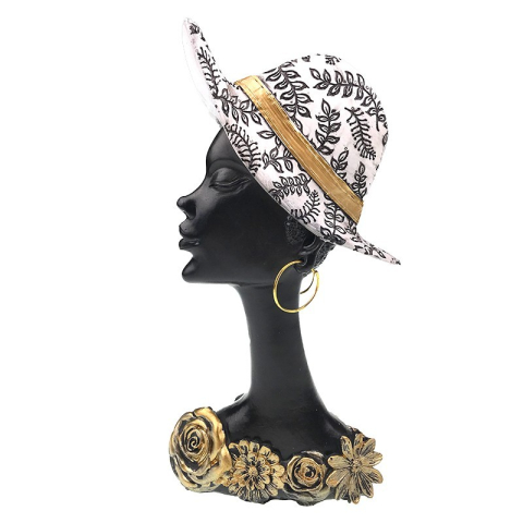 Statueta rasina 14x28 cm Femeie africana [1]