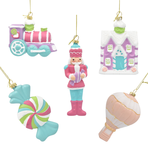 Noutăți Librăria Compas - Decoratiune pentru brad multicolor diverse modele