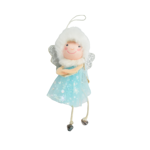 Decoratiune pentru brad inger 15 cm culori diferite [2]