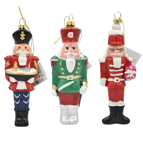 Noutăți Librăria Compas - Decoratiune pentru brad Spargatorul de nuci 6.2x4.2x15.8 cm