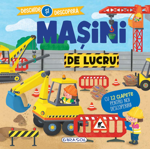 Cărți - Masini de lucru Deschide si descopera