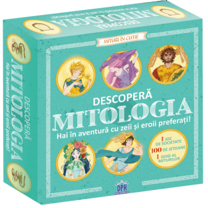 Jocuri educative și de societate - Joc- Descopera mitologia - Hai in aventura cu zeii si eroii preferati