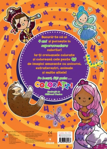 Desenele mele la 4 ani. Peste 90 de imagini de colorat - Millicent Venton [1]