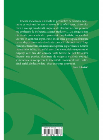 Despre lumina si transparenta. O antologie 1992-1996 – Manuel Rico [1]