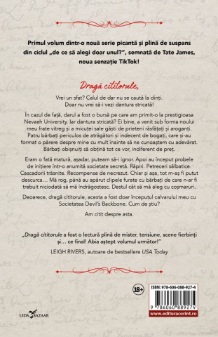 Draga cititorule - Tate James [1]