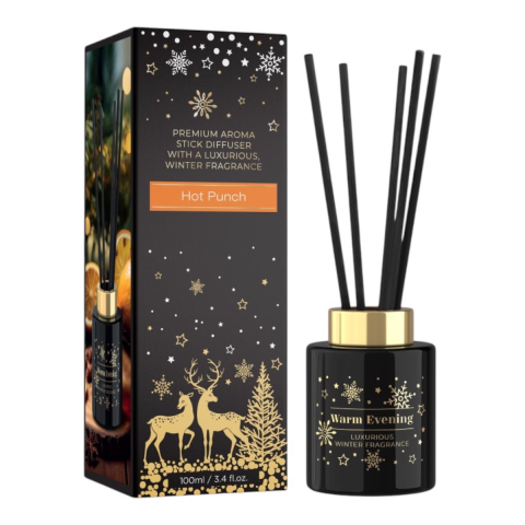 Casă și decorațiuni - Difuzor parfum cu betisoare 100 ml Warm Evening