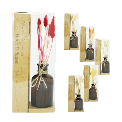 Conuri și betisoare parfumate - Difuzor parfum cu betisoare 24x10.5 cm diverse culori