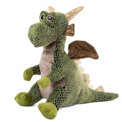Jucării și jocuri - Jucarie de plus Dino verde 22 cm