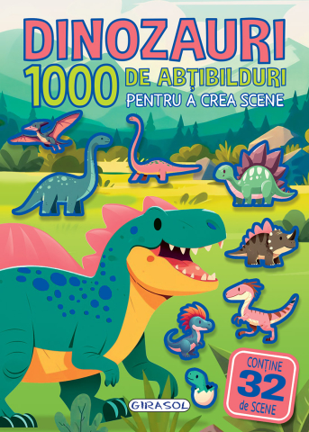 Noutăți Librăria Compas - Dinozauri. 1000 de abtibilduri