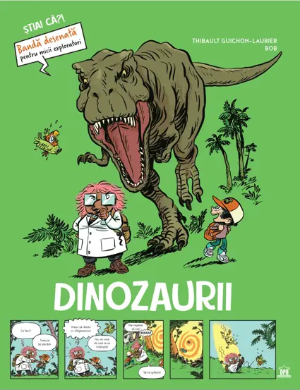 Noutăți Librăria Compas - Dinozaurii - Thibault Guichon-Laurier