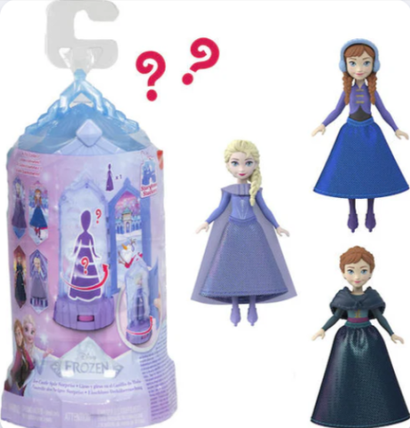 Jucării și jocuri - Turn misterios Disney Frozen Reveal cu mini papusa