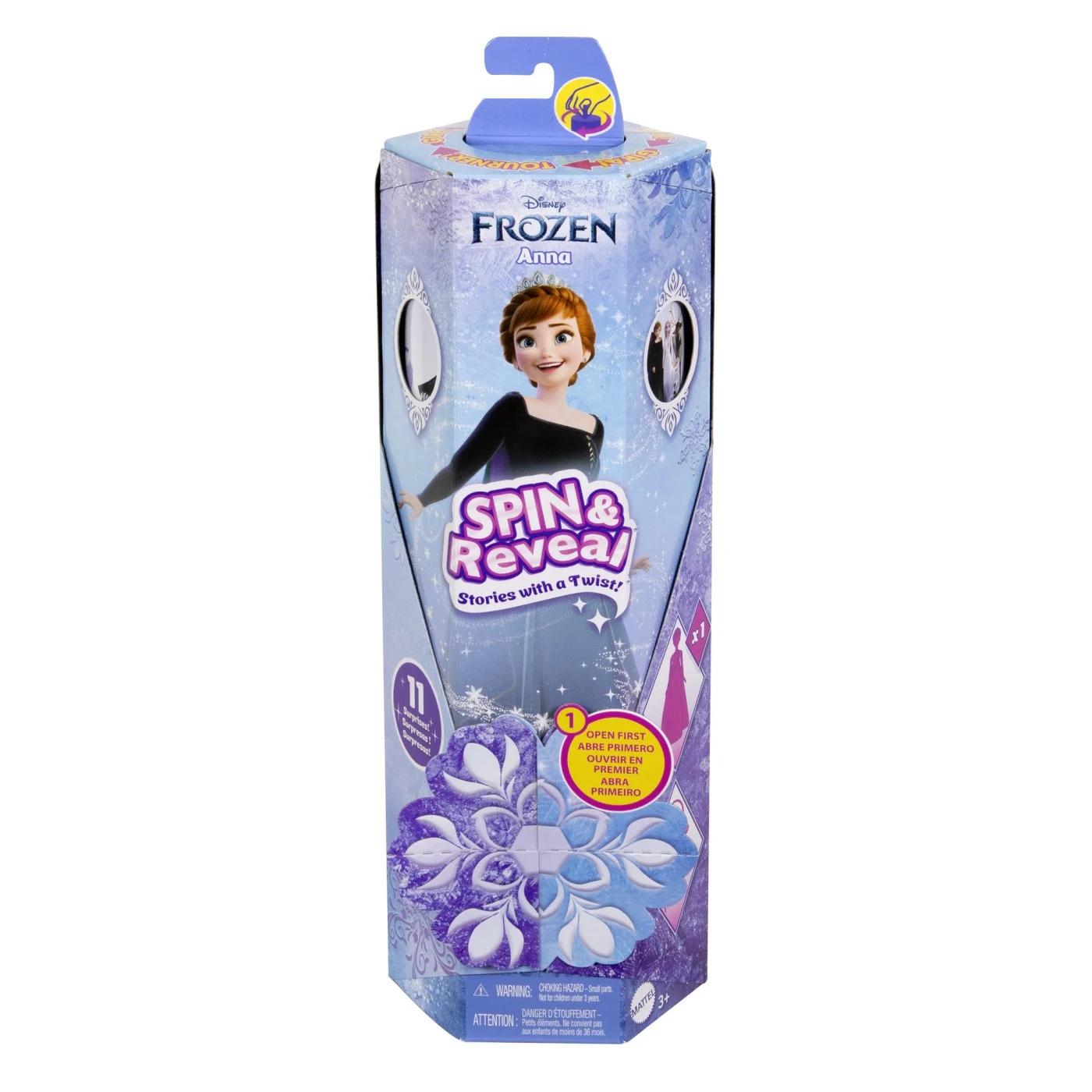 Disney Frozen Spin and Reveal Papusa Anna [7]