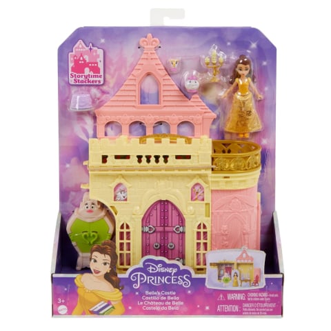 Accesorii păpuși - DISNEY PRINCESS CASTELUL LUI BELLE