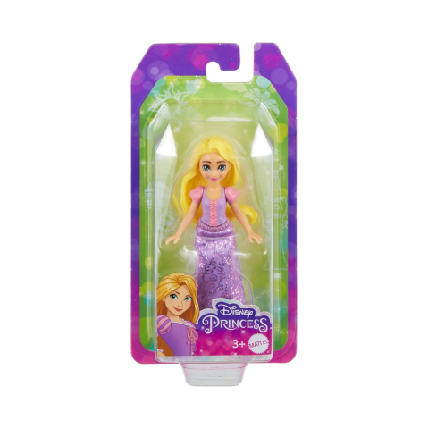 Păpusi - DISNEY PRINCESS MINI PAPUSA RAPUNZEL 9CM