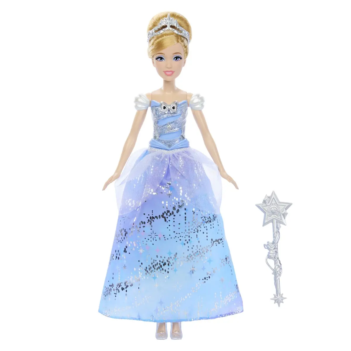 Papusa interactiva Disney Princess - Cenusareasa cu rochie luminoasa [1]
