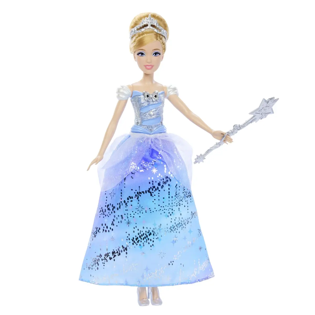 Papusa interactiva Disney Princess - Cenusareasa cu rochie luminoasa [2]