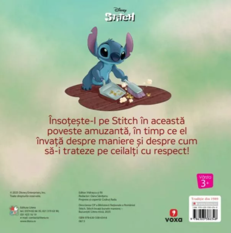 Stitch invata bunele maniere. Disney Stitch [1]