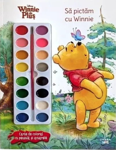 Cărți pentru copii - Disney Winnie de Plus. Sa pictam cu Winnie