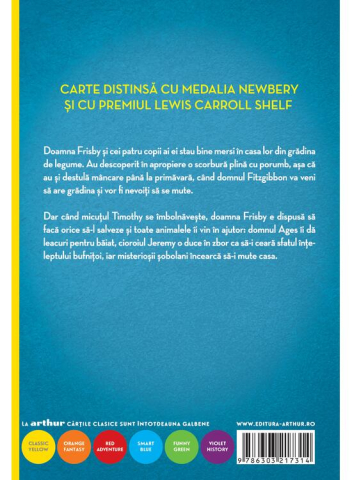 Doamna Frisby si sobolanii de la Institut - Robert C. O'Brien [1]