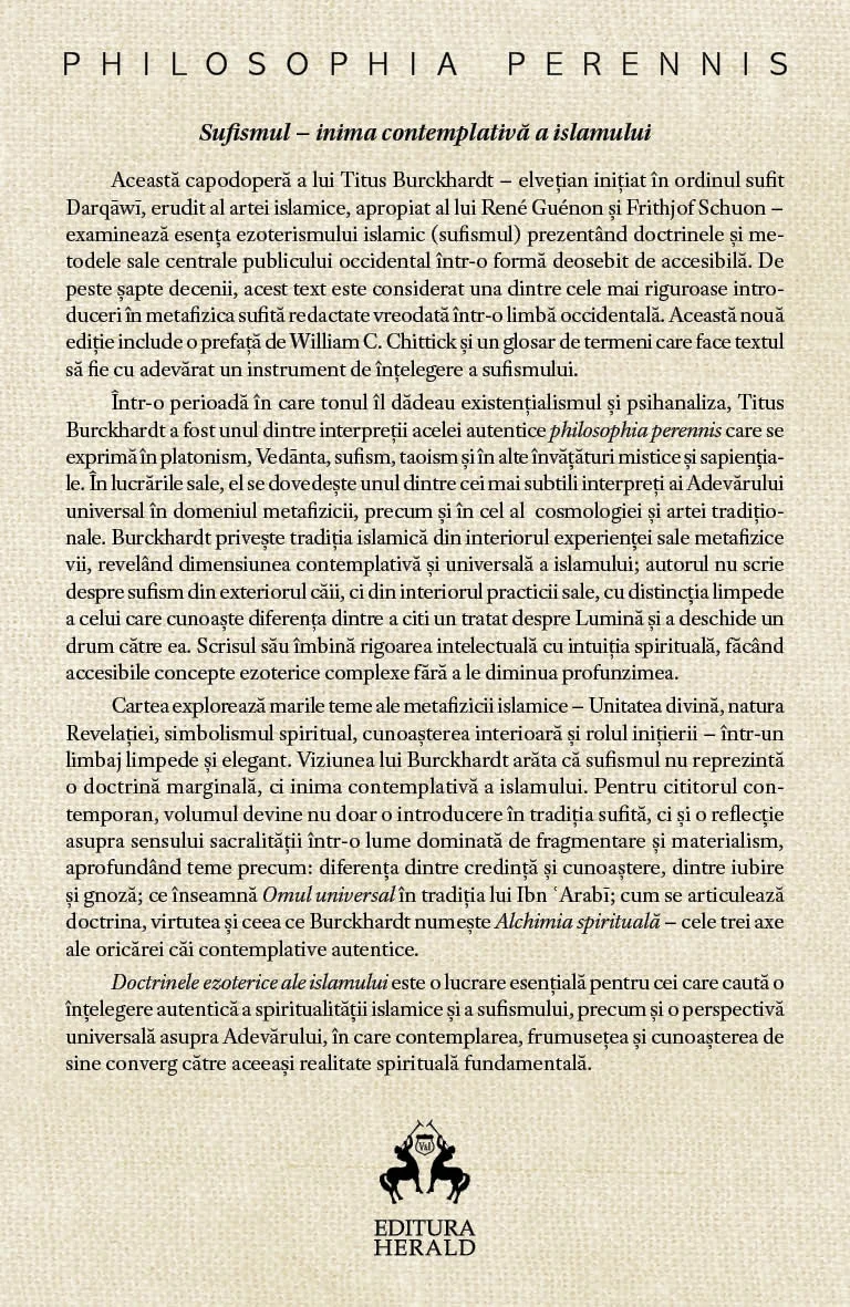 Doctrinele ezoterice ale islamului - Titus Burckhardt [1]