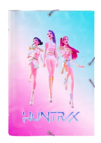 Noutăți Librăria Compas - Dosar A4 Premium cu 12 Compartimente K-POP Demon Hunters 26 x 33.5 cm
