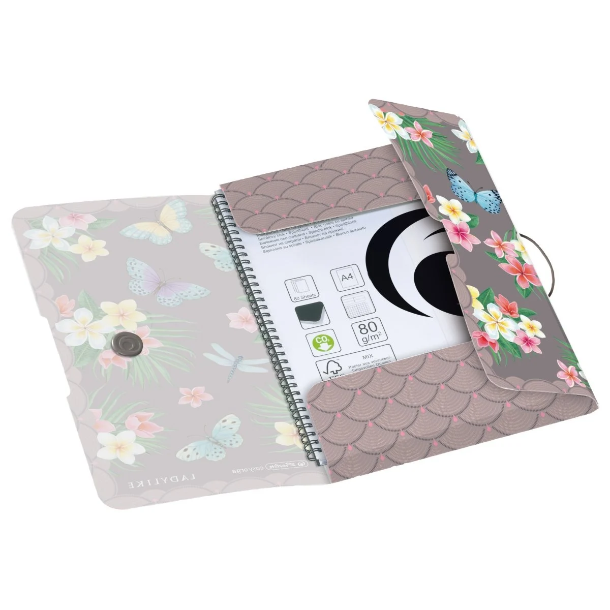 Dosar mapa EOTG A4 motiv Ladylike Butterflies Herlitz [1]