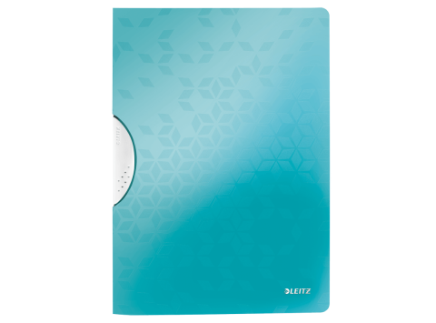 Dosare - Dosar cu clip Leitz WOW ColorClip PP turcoaz metalizat
