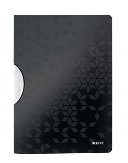 Dosare - Dosar cu clip Leitz WOW ColorClip PP negru