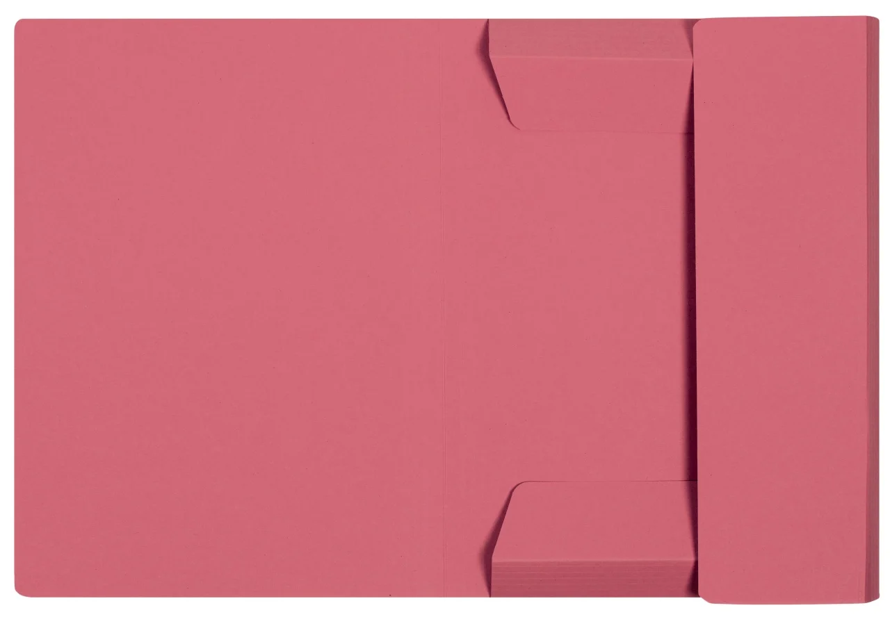 Dosar plic Elba Smart A4 carton rosu capacitate 150 file [1]