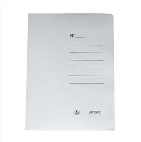 Organizare și arhivare - Dosar sina A4 alb carton Herlitz