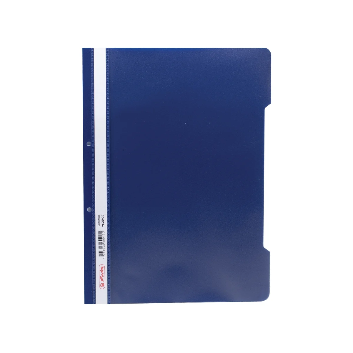 Organizare și arhivare - Dosar sina A4 PP perforat bleumarin