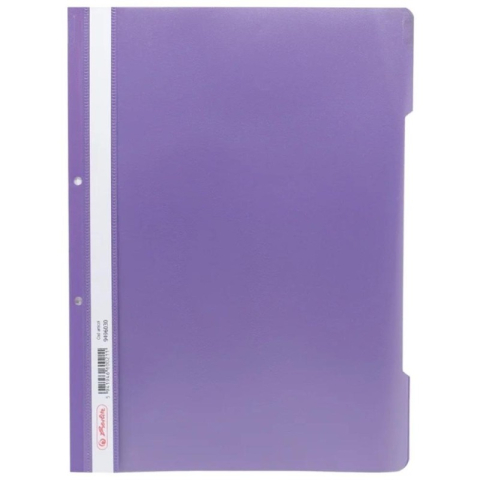 Organizare și arhivare - Dosar sina A4 PP perforat Herlitz mov