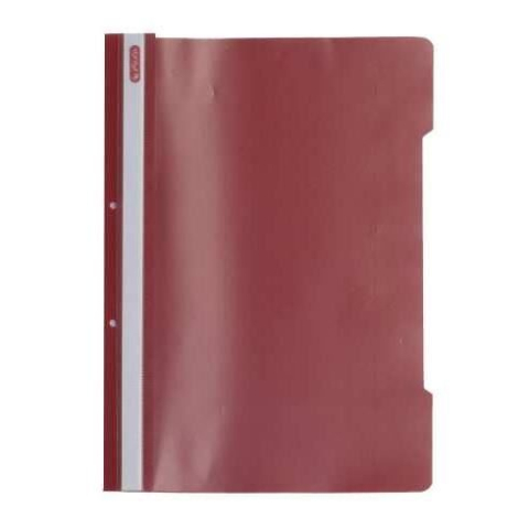 Organizare și arhivare - Dosar sina A4 PP perforat Herlitz rosu
