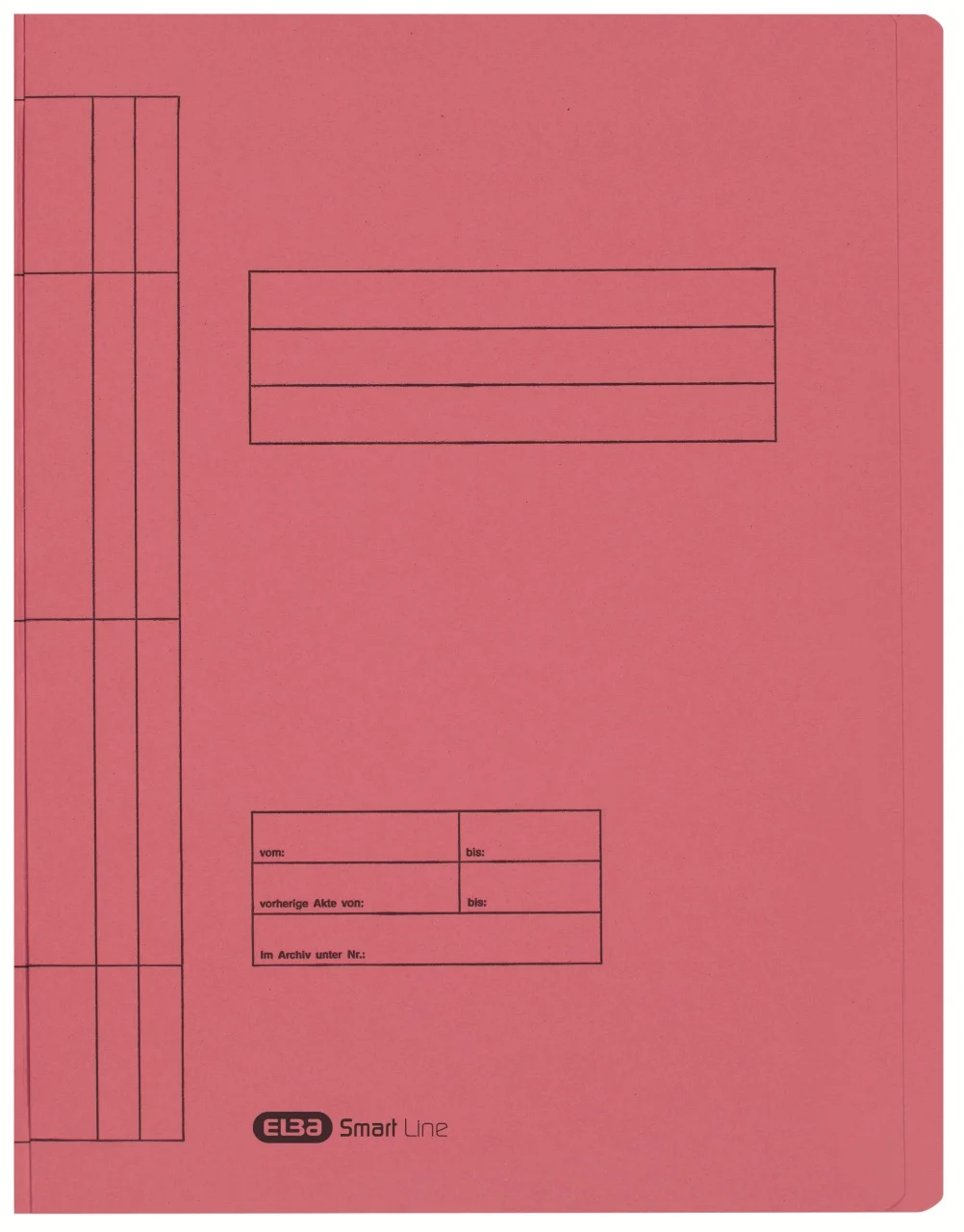 Birotică și accesorii birou - Dosar sina Elba Smart A4 rosu 250g/mp capacitate 200 file