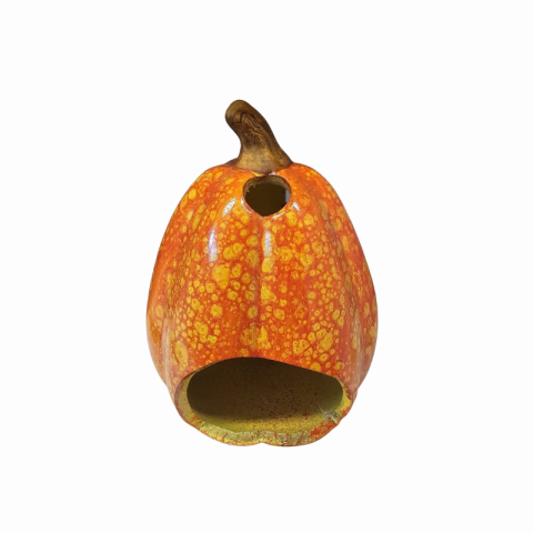 Dovleac Halloween din ceramica pentru lumanare 11 x 11 x 15 cm [1]