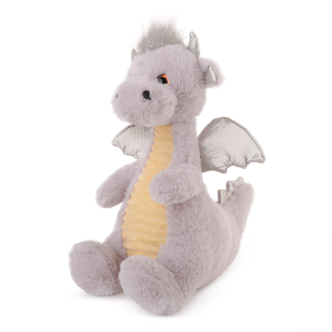 Noutăți Librăria Compas - Jucarie de plus Dragon gri 35 cm