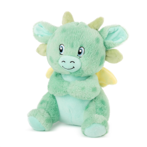 Jucării și jocuri - Jucarie de plus Dragon verde 22 cm