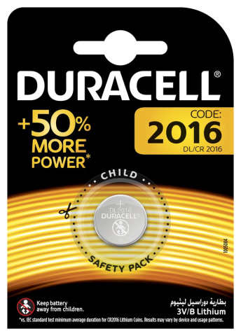 Energie și alimentare - Baterie Duracell CR2016 1/set