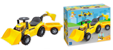 Jucării și jocuri - ECOIFFIER EXCAVATOR CU REMORCA