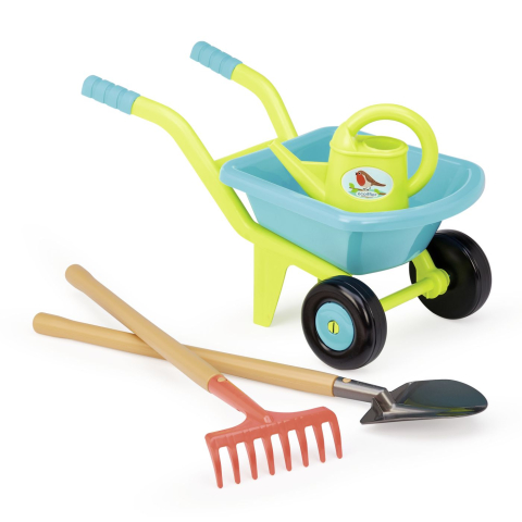 Jucării de exterior - ECOIFFIER SET ROABA CU USTENSILE DE GRADINA