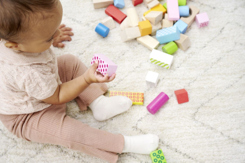 EICHORN COLOR SET BLOCURI DE CONSTRUCTIE DIN LEMN [4]