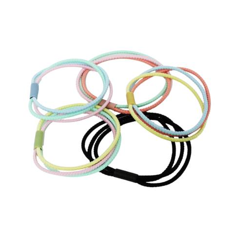 Accesorii pentru păr - Elastic par 2 buc 6 cm diverse culori