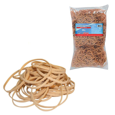 Elastice și buretiere - Elastice 80mm 500g natur Offishop